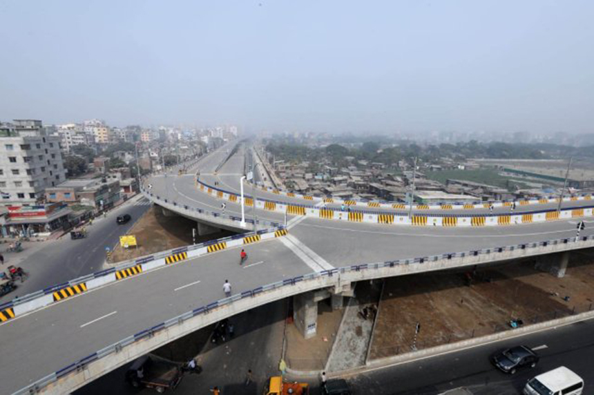 কালশী ফ্লাইওভার উদ্বোধন করলেন প্রধানমন্ত্রী