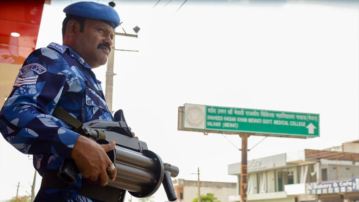 দাঙ্গাপীড়িত হরিয়ানার নুহতে ফের উত্তেজনা, স্কুল-ব্যাংক বন্ধ