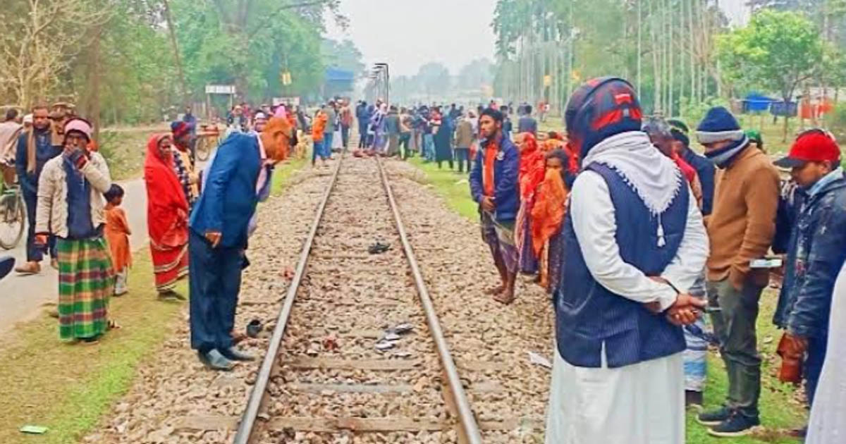 সরিষাবাড়ীতে ট্রেনের নিচে ঝাপ দিয়ে প্রাণ দিলেন এলজিইডি কর্মচারী