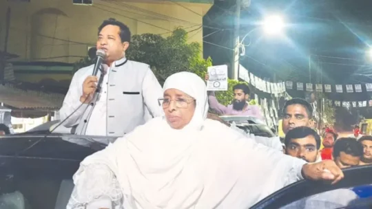 গাজীপুর সিটির নতুন মেয়র জায়েদা খাতুন