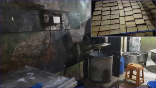 নিউ প্রিন্স বেকারিকে জরিমানা, অপরিষ্কার স্থানে পণ্য উৎপাদন