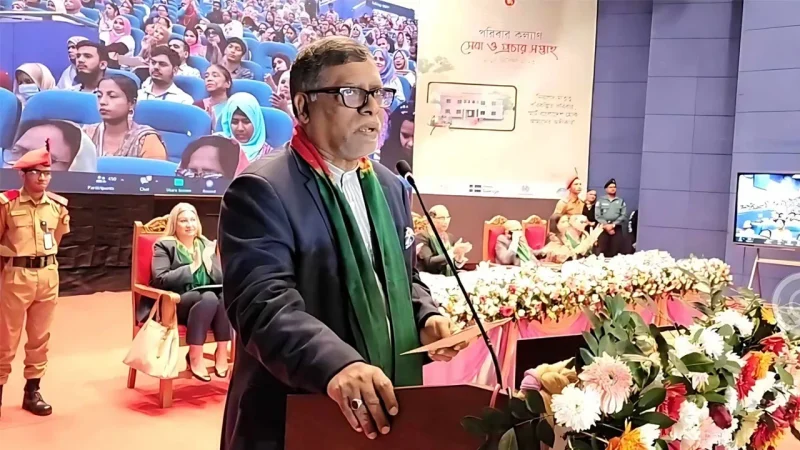 বাংলাদেশের উন্নয়ন অনেক সহ্য হয় না দেশেরই : স্বাস্থ্যমন্ত্রী