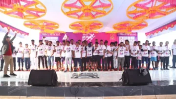 গোপালগঞ্জে ‘পিনাকল রান টেন কে ২০২৪’ ম্যারাথন দৌড় প্রতিযোগিতা