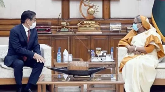 বাংলাদেশে জাপানি ব্যবসায়ীদের ব্যাপক বিনিয়োগ চান প্রধানমন্ত্রী