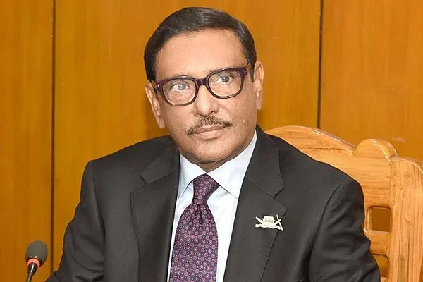 আন্দোলনের নামে দেশে অশান্তি সৃষ্টি করতে চায় বিএনপি -কাদের