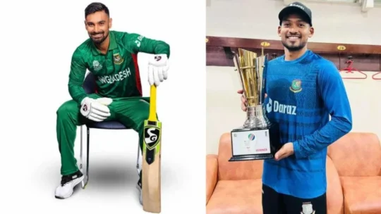 ক্যারিয়ার সেরা অবস্থানে শান্ত-লিটন
