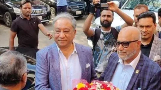 বিসিবির বোর্ড মিটিংয়ে যোগ দিলেন নাজমুল হাসান পাপন
