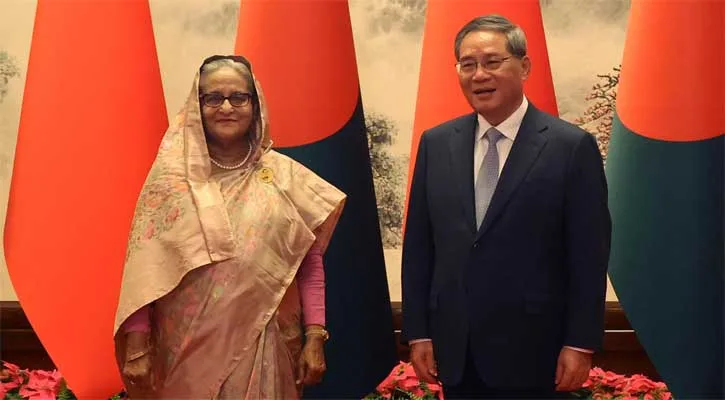 বাংলাদেশকে ১০০ কোটি ডলার সহায়তার ঘোষণা চী‌নের
