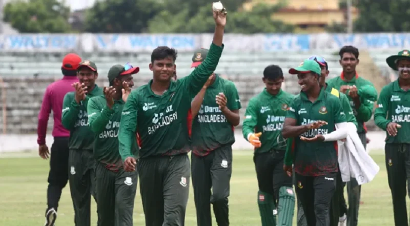 দ. আফ্রিকাকে হারিয়ে সমতা আনলো যুবারা