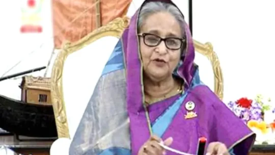 শান্তি চাই, আমরা যুদ্ধ চাই না : প্রধানমন্ত্রী