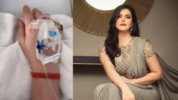 জেরিন খান হাসপাতালে ভর্তি