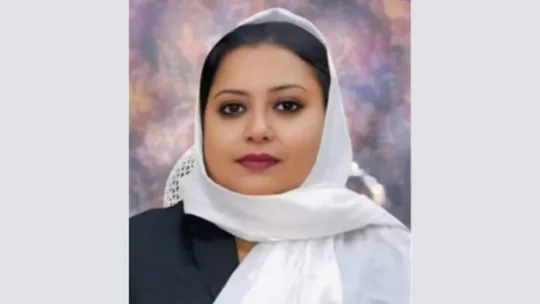 রাজশাহীর সংরক্ষিত নারী আসনে আলোচনায় অ্যাডভোকেট মিতালী