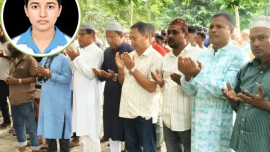দাদার কবরের পাশে চিরনিদ্রায় তাজমিন, কান্নায় ভেঙে পড়লেন বাবা মা!