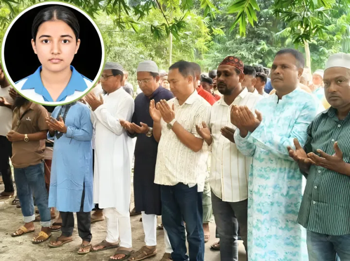 দাদার কবরের পাশে চিরনিদ্রায় তাজমিন, কান্নায় ভেঙে পড়লেন বাবা মা!