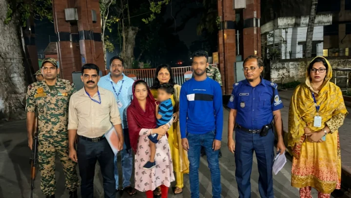 চার বছর কারাভোগ শেষে দুই বছরের সন্তানসহ দেশে ফিরল বাংলাদেশি দম্পতি!