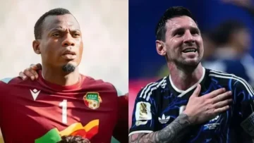 মেসিকে সম্মান জানাতে এসেছি, গোল উপহার দিতে নয়—বেনিন গোলরক্ষক
