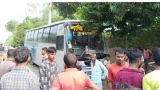বাসচাপায় একসঙ্গে প্রাণ গেল শাশুড়ি পুত্রবধূর!