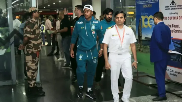 কড়া নিরাপত্তার চাদরে ব্রাজিল দলকে বরণ করল কলকাতা!