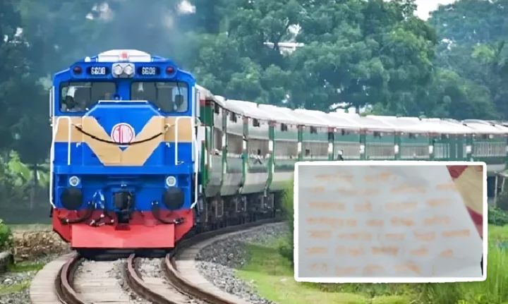 বিনা টিকিটে ট্রেনযাত্রা, পরে চিরকুটে ৩০ টাকা দিয়ে যা লিখলেন যাত্রী!