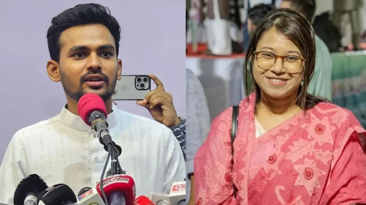 এনসিপির ডায়াস্পোরা উপকমিটির প্রধান আসিফ মাহমুদ, উপপ্রধান মনিরা শারমিন!