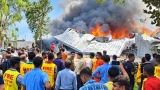 গাজীপুরে পোশাক কারখানার গোডাউনে আগুন, নিয়ন্ত্রণে কাজ করছে ৮ ইউনিট!