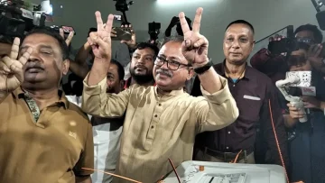 ঠাকুরগাঁও ১ আসনে ভোট দিলেন বিএনপির প্রার্থী মির্জা ফয়সল আমিন!