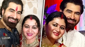 জিতের দীর্ঘায়ু কামনায় করওয়া চৌথের ব্রত পালন করলেন স্ত্রী মোহনা!