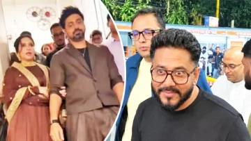দেবের হাত ধরে হল ছাড়লেন শুভশ্রী, একাই ছবি দেখলেন রাজ!