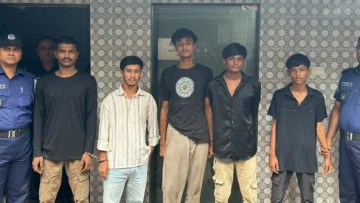 কুমিল্লায় ৩টি কিশোর গ্যাংয়ের ৫ মূলহোতা গ্রেফতার