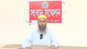 গলাচিপায় জিম্মি করে জবানবন্দি নেওয়ার অভিযোগে মাদ্রাসা সুপারের সংবাদ সম্মেলন