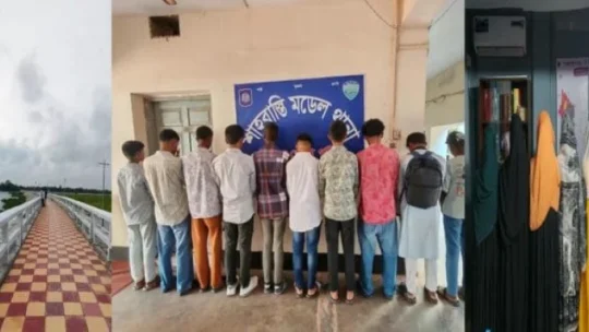 শাহরাস্তিতে ক্লাস ফাঁকি দিয়ে ওয়াকওয়েতে আড্ডা, ১৬ শিক্ষার্থী আটক
