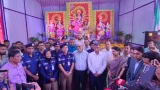 দুর্গাপূজায় নিশ্ছিদ্র নিরাপত্তা, ধামরাইয়ে মন্দির পরিদর্শন শেষে বিভাগীয় কমিশনার
