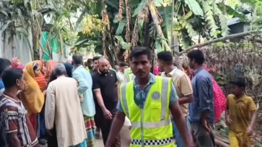 রৌমারীতে মাদকাসক্ত ভাতিজার শাবলের আঘাতে চাচি নিহত, আহত ৩