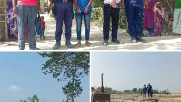 সাঘাটায় অবৈধ বালু উত্তোলনবিরোধী অভিযান: কাঁকড়া গাড়িচালকের ১৫ দিনের কারাদণ্ড