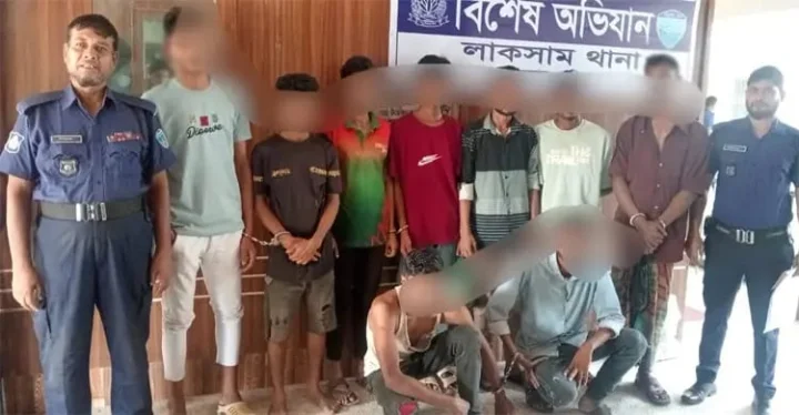 কুমিল্লায় পুলিশের বিশেষ অভিযানে আটক ২৭৫