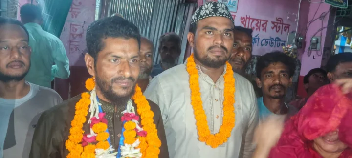 আক্কেলপুর বাজার বণিক সমিতির নির্বাচনে সভাপতি নয়ন, সম্পাদক সৈকত