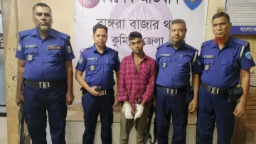 কুমিল্লার বাঙ্গরা বাজারে মামাকে কুপিয়ে হত্যা: ১৬ ঘণ্টার মধ্যে ভাগনে গ্রেফতার