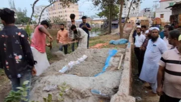 আশুলিয়ায় কবরস্থানে জলাবদ্ধতা ও পানি নিষ্কাশন নিয়ে সংঘর্ষ, আহত ১